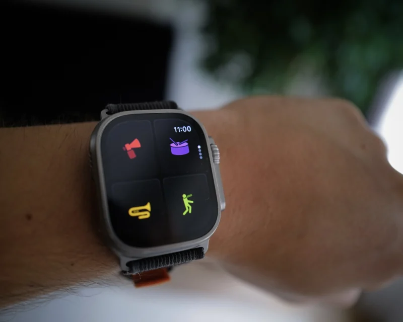 Thwip watch interface